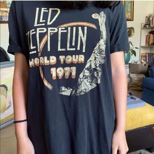 Large Led #Zeppelin #vintage t-shirt.